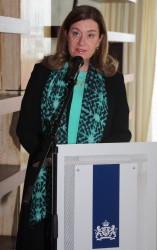 Botschafterin Monique van Daalen lobte die deutsch/niederländische Zusammenarbeit.